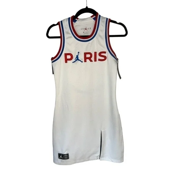 Nike WMNS PARIS SAINT-GERMAIN WOMEN'S DRESS Size Extra Small NWT Red White Blue - Picture 8 of 16